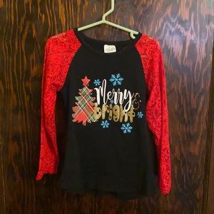 Merry and Bright Christmas shirt Size XL (3T)